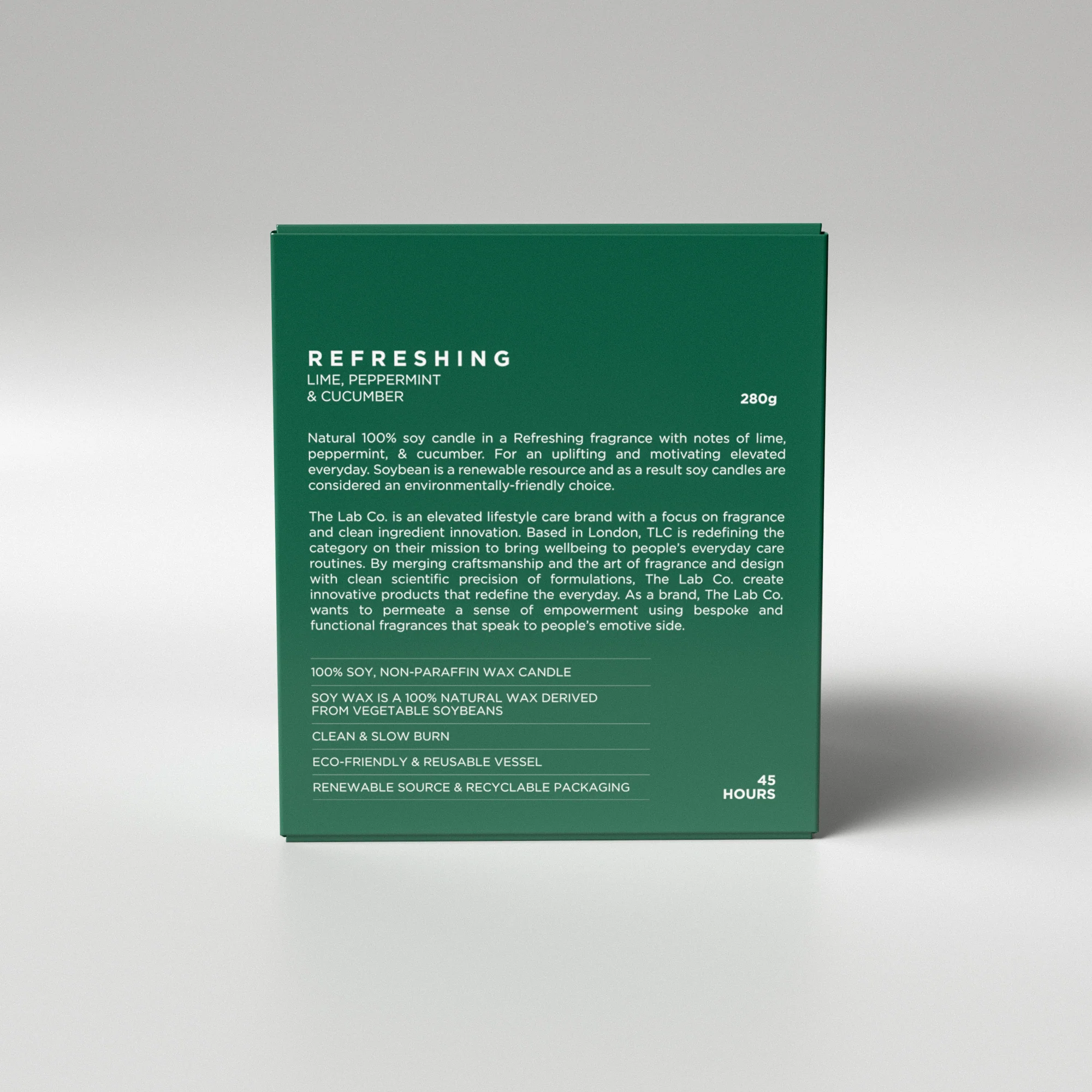 Refreshing 100% Soy Wax Candle 280g - Image 6