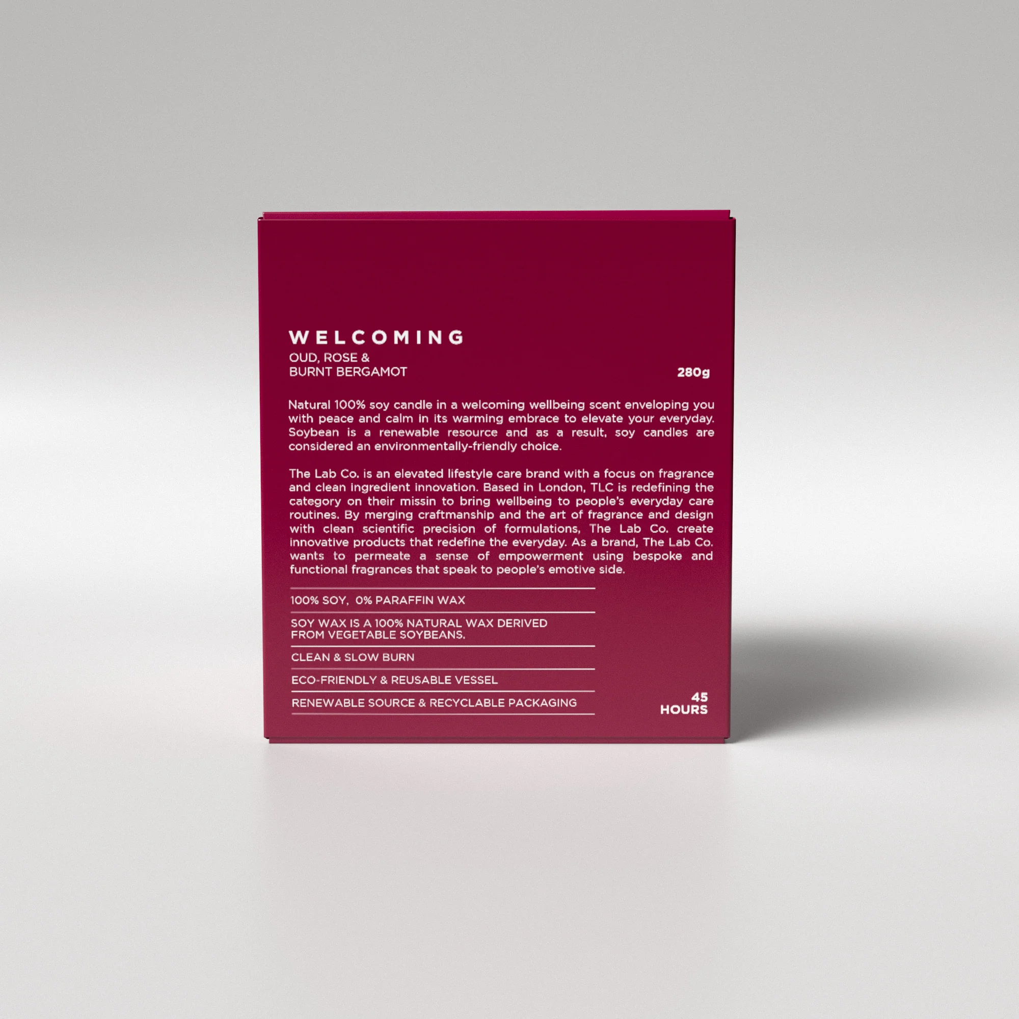 Welcoming 100% Soy Wax Candle 280g - Image 4